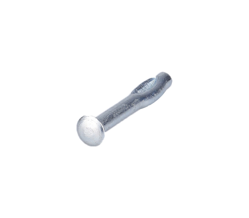 Zinc plated split drive anchor round head