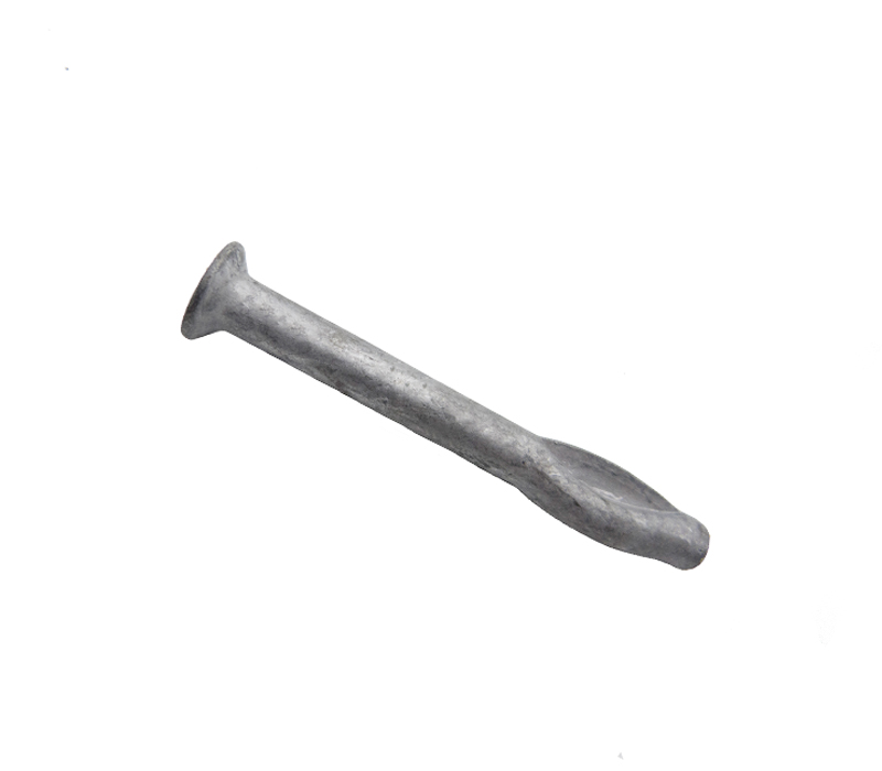 Stainless steel split drive anchor flat head